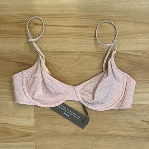 Lina Blush Triangl Swimsuit Top